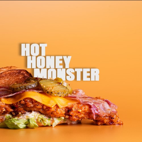 Hot Honey Monster Burger 