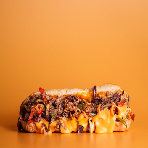 Philly Cheese Steak Burger 