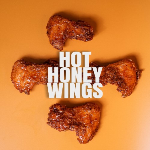 2 Pcs Hot Honey Wings 