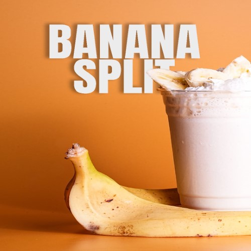 Banana Split Milkshake 