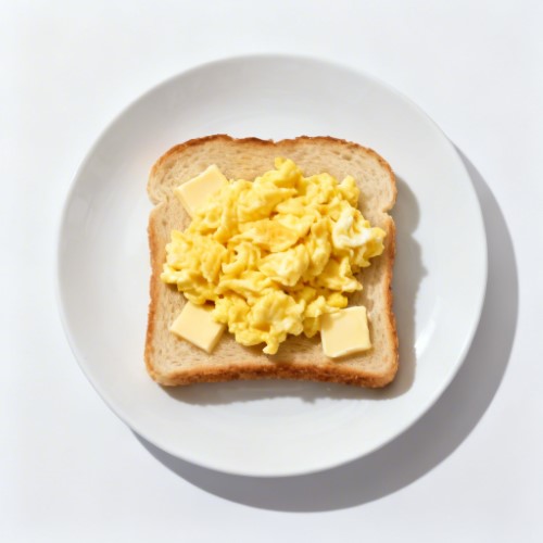 Scrambled Eggs & Toast 